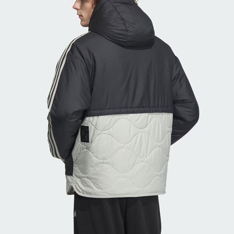 adidas Jahr 2024 Wendbare wattierte Jacke Jacken & Mäntel Herren Schwarz IW4038