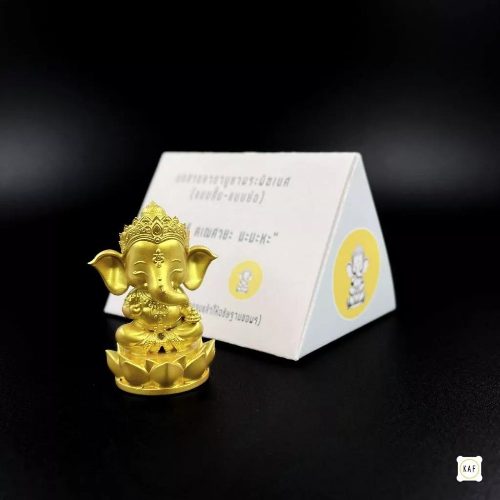 Ganesha Elephant Head Hinduism God Statue Powerful Success Amulet Talismans Jewelry Vintage Protect Health Lucky Rich