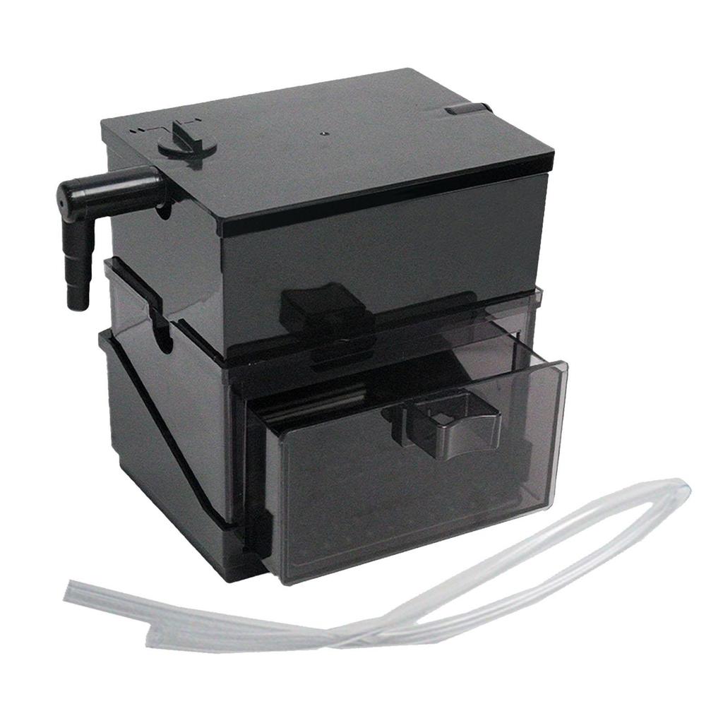 Aquarium Filter Box Lightweight Drawer Tray Silent External Small Fish Tanks Filtration System Overflow Box Filtration Box