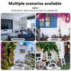 2Pcs Hanging Plant Hook Flower Pots Basket Holder Hanger Iron Art Garden Wall Bracket Pot rack Decorative rack Railing garden