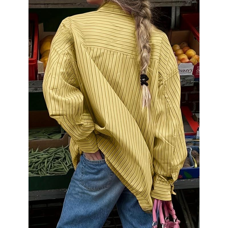 Women's Casual Elegant Striped Top