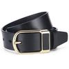 Retro Belt Men'S High-End Leather Casual Business Cowhide Belt Pin Buckle Belt