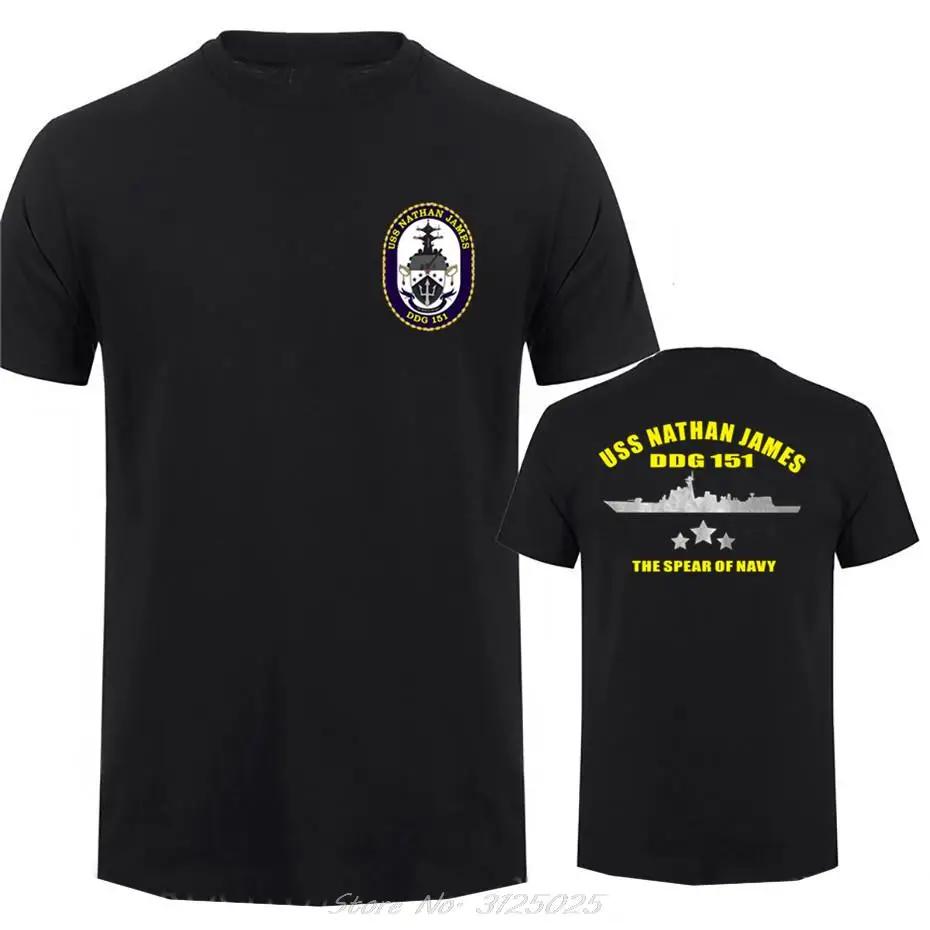 Uss Nathan James Ddg-151 Us Seal The Last Ship Serie TV T-Shirt S-3Xl top Camicia Corta Hip Hop