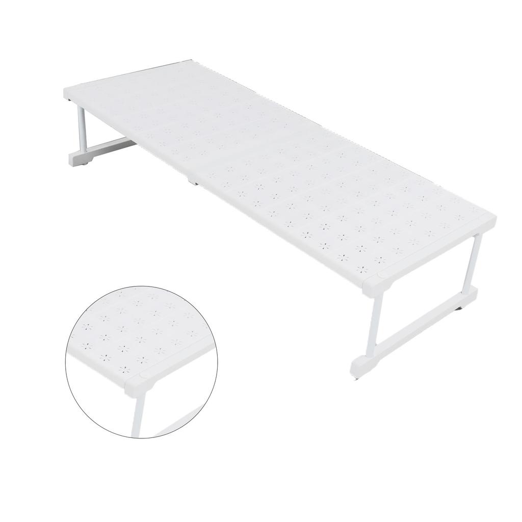Expandable Closet Shelf Storage Rack Easy To Install High Load Bearing Capacity Space Saving