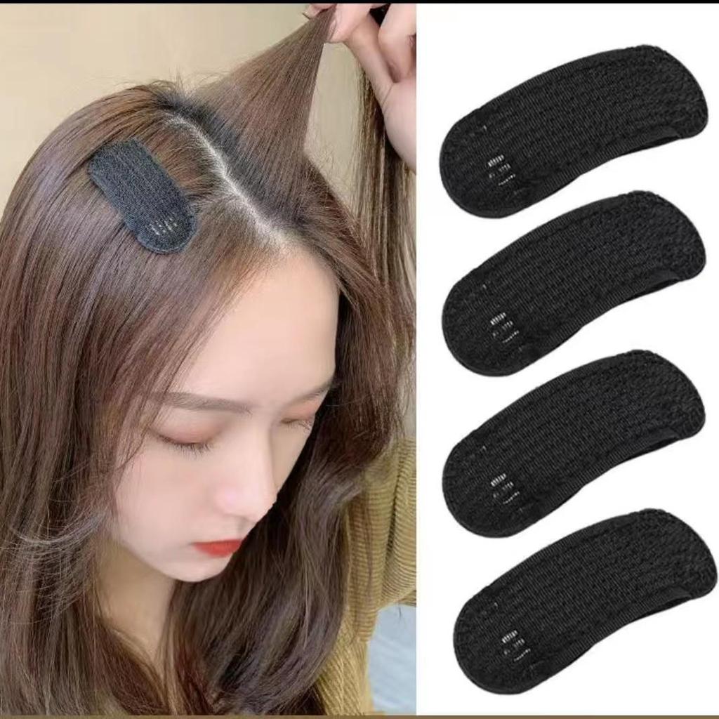 Volumengebende Haarpolster und unsichtbare Clips für mehr Höhe und Fülle, ideal für Ober- und Hinterkopf