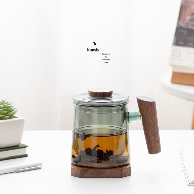 Zhuopu Nanshan Tea Infuser Glass Mug