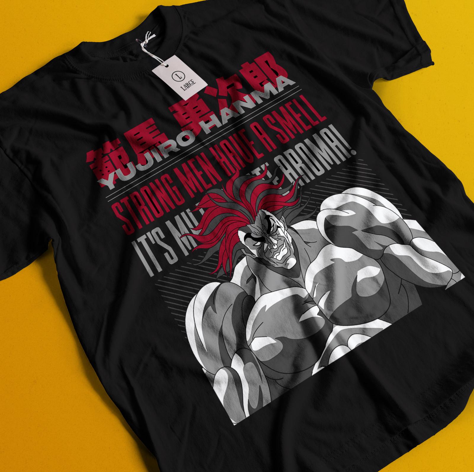 Baki The Grappler T-Shirt Mens Womens Tees Top Yujiro Shirt Kaoru Hanayama Tshirt Biscuit Tee Jack 4XL