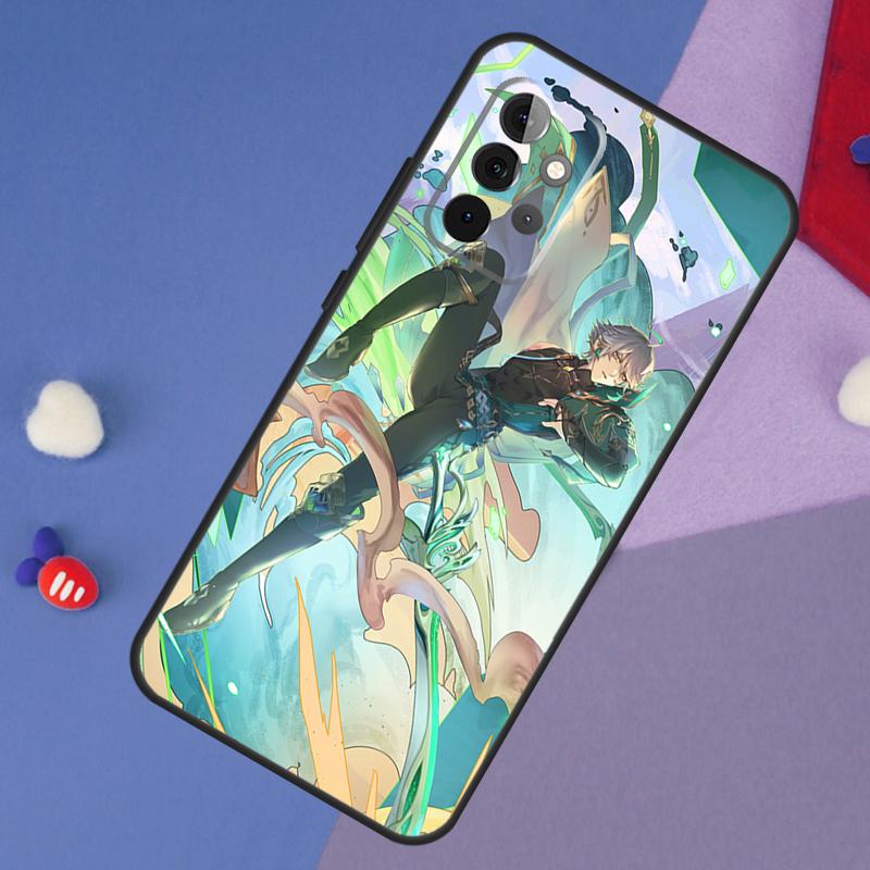 Genshin Impact Alhaitham Kaveh Case For Samsung Galaxy A24 A34 A54 A33 A53 A73 A22 A32 A52 A51 A71 A52S A12 A13 A14 Cover