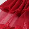 Ruffle Camisole Nightwear Transparent Mesh Nightdress Comfortable Lace Nightgown  Home