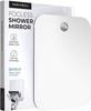 HONEYBULL Shower Mirror with Razor Holder Large Flat Mirror for Shaving and Bathroom Anti-Fog - 8x10" Anti-Fog