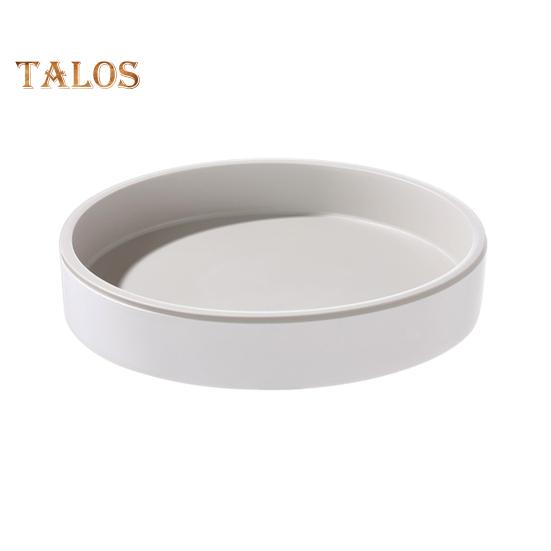 

Вращающийся на 360 градусов органайзер Lazy Susan с поворотным столом, большой емкостью для хранения специй и косметики белый