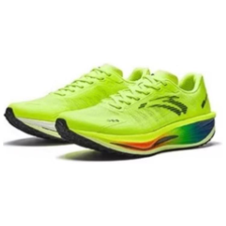 Anta Rocket 6 Pro Comfortable Fit Cushioning Low Top Running Shoes Men sneaker Fluorescent-Green 112445563-6