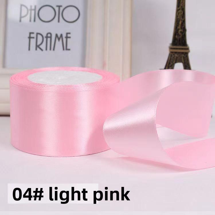 Satin Ribbon For Gift Wrapping And Floral Decoration 5cm Wide Silk Tape For Crafts And Events