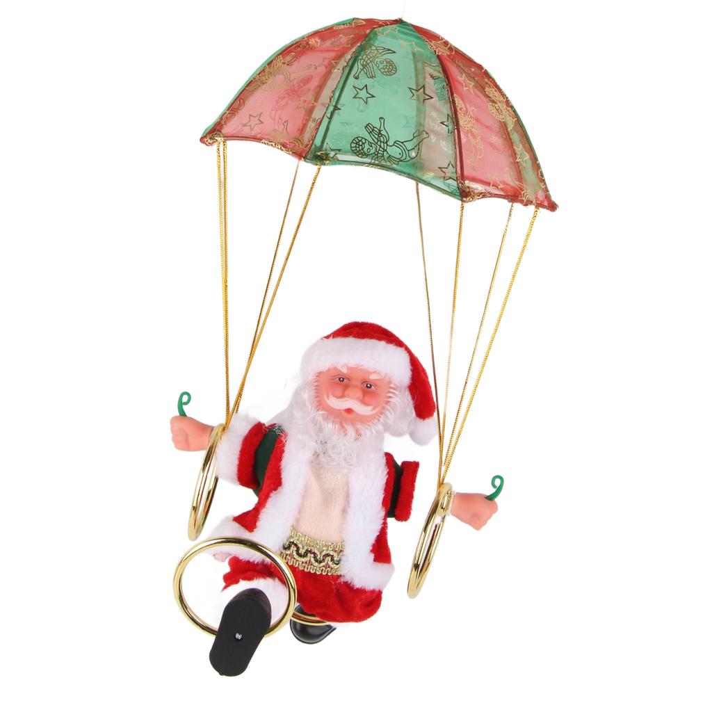 Parachute Christmas Ornaments Lovely Shape Xmas Theme Hanging Ornament Parachute Decorations Happy New Year
