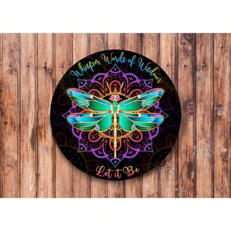 Decorative Metal Wall Art Sign 20x20 Cm Retro Tin Poster