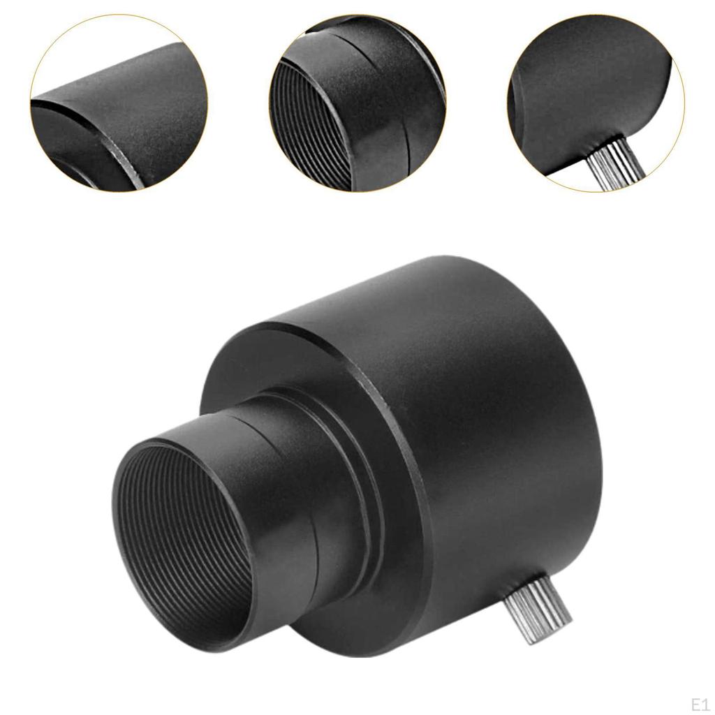 0.965 Inch Convert To 1.25 Telescope Eyepiece Adapter Metal Structure Easy Install