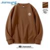 Jeanswest Men's Heavyweight Waffle Knit Pullover Sweatshirt