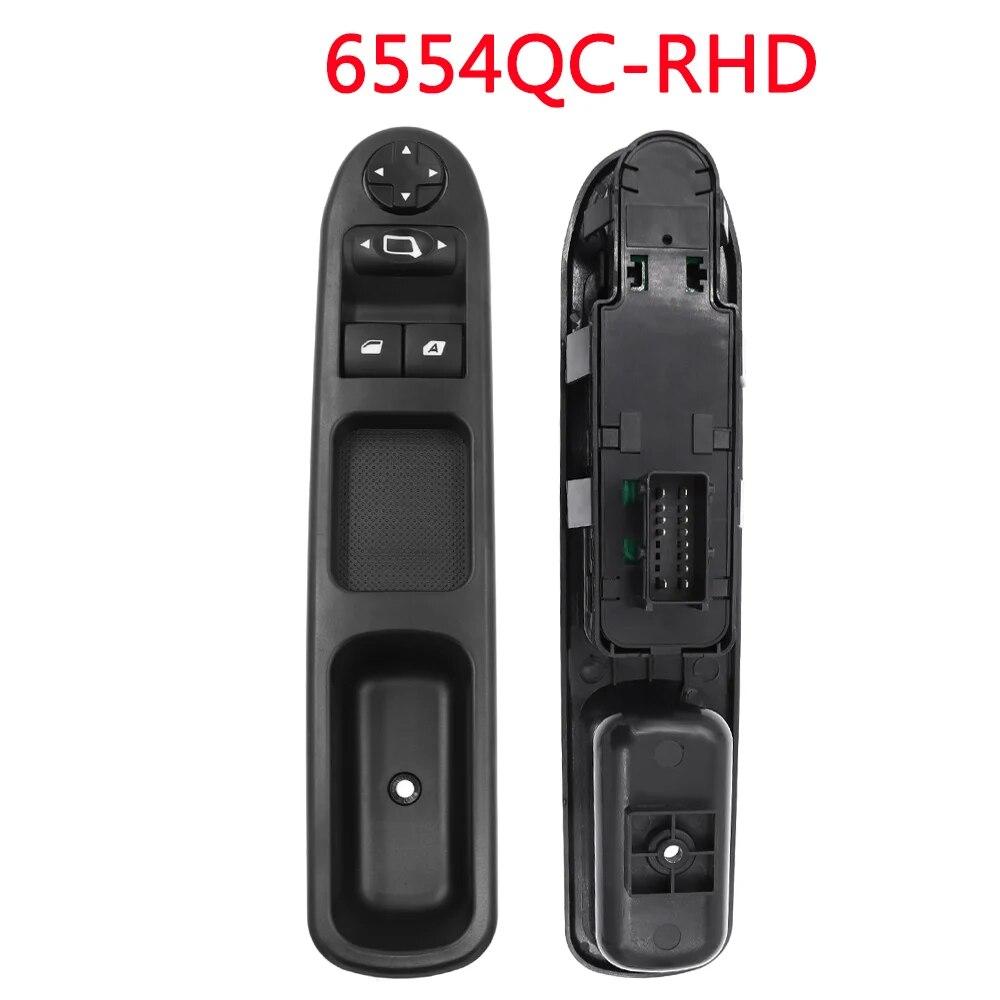 6554.KT Car Electric Power Window Control Switch For Citroen C3 C4 For Peugeot 207 307 407 2000-2014 6490HQ 6554QC 6554HA 6554ER