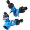 3/4'' Female Thread Shunt Valve Y-Shaped Quick Connector Garden Irrigation System Water Splitter Car Washing Water Controller