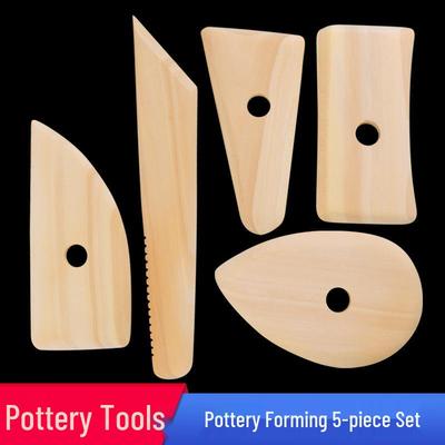 Set di 5 Strumenti per Scultura in Legno, Ceramica e Argilla Polimerica