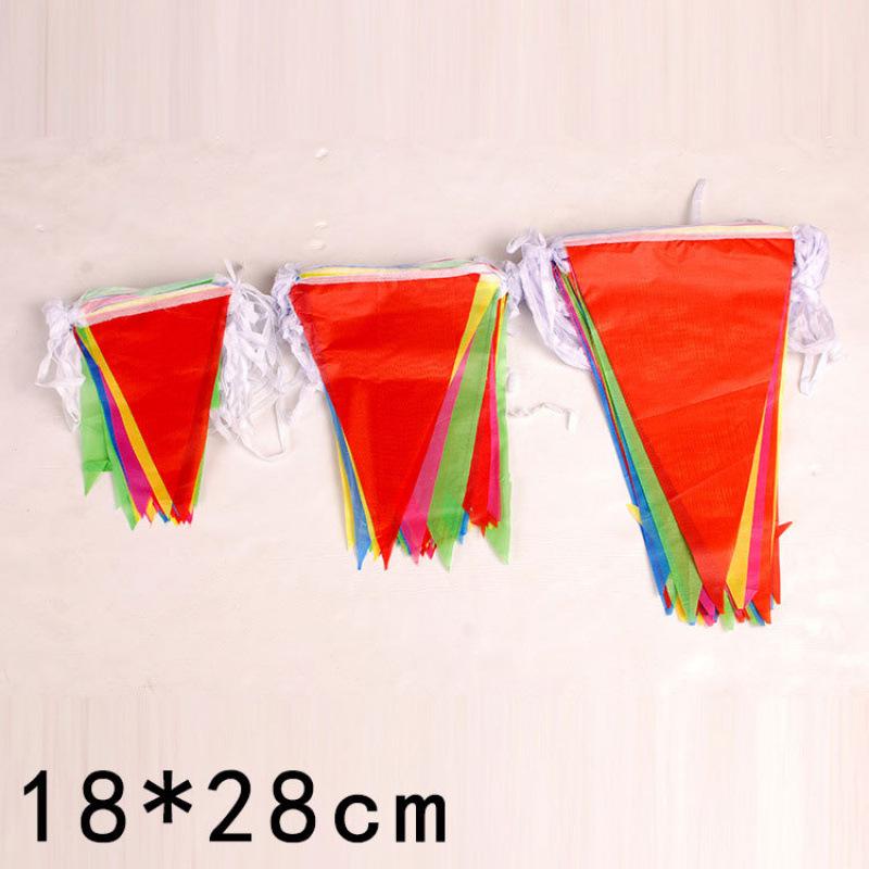 Outdoor Triangle Pennant for Events and Weddings: Ceremony and Venue Decoration Flags