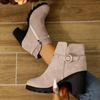 Fashion Women's High Heel Boots 2024 Spring and Autumn Fashion High Heels Casual Designer Shoes Comfortable Outdoor Boots Women's Shoes