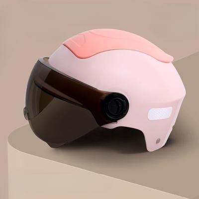 National Standard Electric Women's Helmet Four Seasons Men's Universal Summer Battery Car Sun Protection Buckle Motorcycle