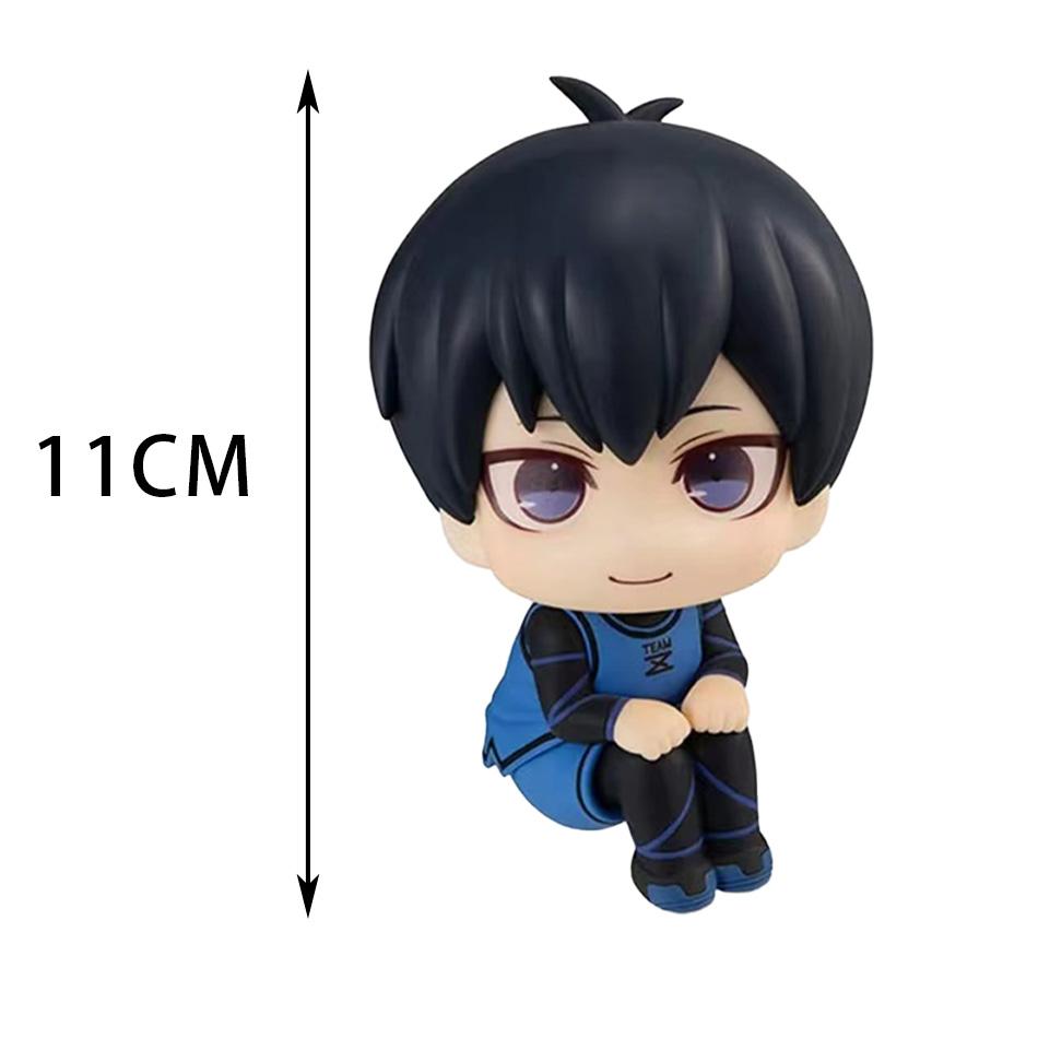 BLUE LOCK Figurine de Acțiune Isagi Yoichi Bachira Meguru Figurină Anime Versiune Q Figurine PVC Model de Colecție Păpușă Copii Jucării Cadouri