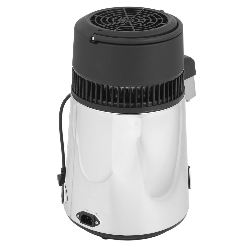 750W Water Distiller 4L Countertop Distiller Machine Stainless Steel Distilled Water Maker with