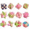 Kids' Educational Luban Lock IQ Puzzle Set: Assembly Toy for Stress Relief
