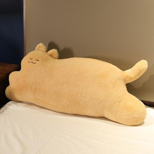 1pc 70cm Kawaii Creative Cat Peluche Toys Cute Stand Lying Cat Pillow Soft Sofa Cushion Dolls Stuffed For Girls Children Gifts