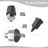 1Pcs QPM11-NO QPM11-NC Air Pressure Switch Adjustable 0.1-1Mpa QPM11 Automatic Controller G1/8 G1/4 Hydraulic Diaphragm