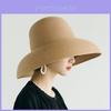 Women Summer Straw Hat With Wide Brim Foldable Sun Hat Beach Cap For Outings