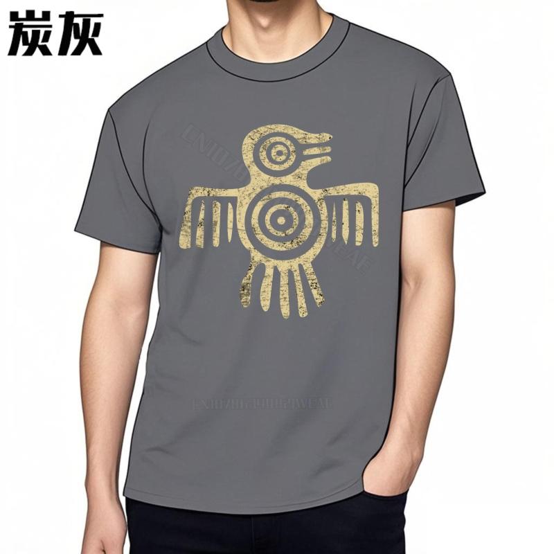 Unisex Teeshirt Brand Casual Tee Abstract Bird Design Artwork Graphic Soft Cotton Teeshirt Fashion Daily Wear Lightweight Tee