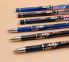 3176 Transparent Erasable Gel Pen - 0.38mm Blue, Red & Black Ink, for Office and Student Use
