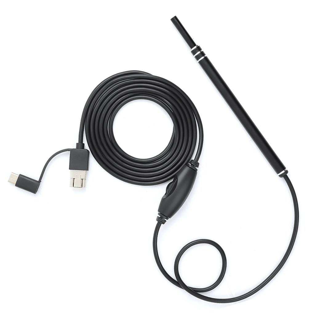 Medizinisches Otoskop Ohrenlöffel Mundhöhle Dentales Endoskop Inspektionsgerät mit LED-Licht