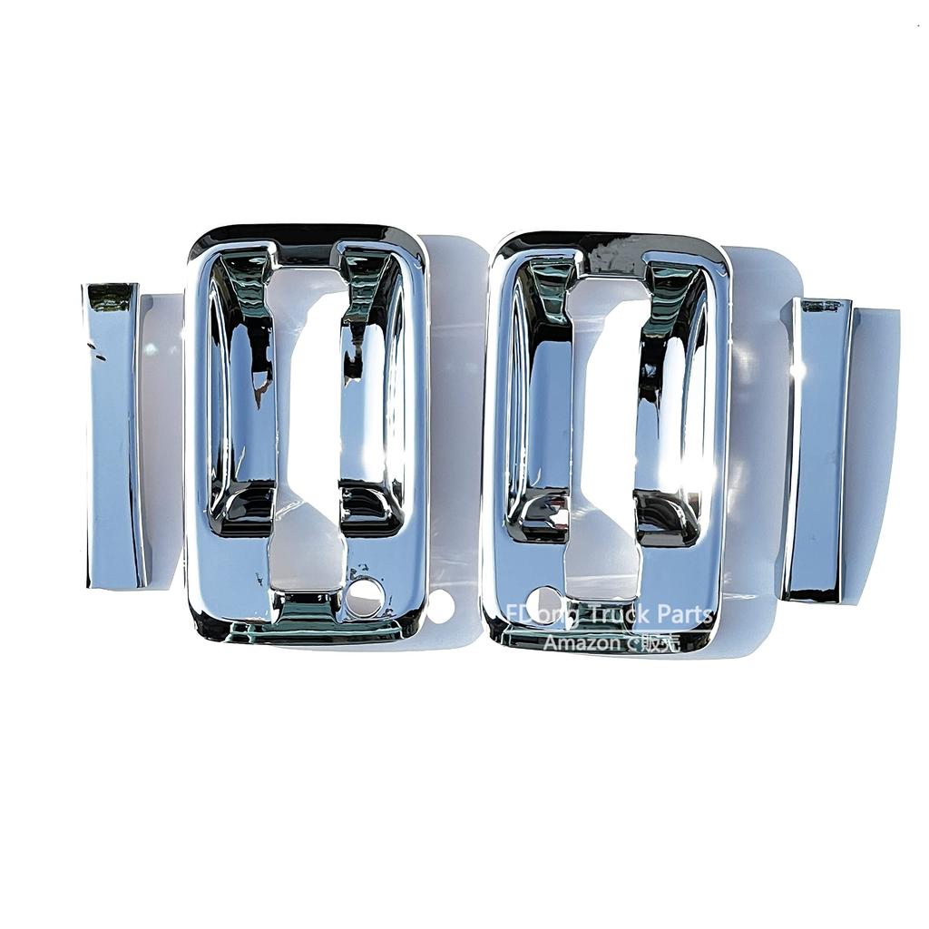 Isuzu Elf Forward Five Star Giga Chrome Car Parts Side Door Handle Cover Garnish Decotora 07/23 07/23