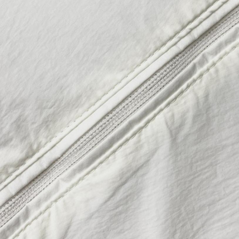 Adidas Casual Loose Quick-Dry Hooded Jacket Women Jackets Off-White KC6012