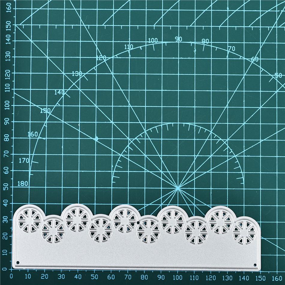 Decor Border Metal Cutting Dies Scrapbooking Craft Dies Embossing Stencil Card Making Decoration
