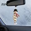 Regalo di Natale Fatto a Mano Bambola all'Uncinetto Ornamento a Spirale Kit Fai da Te, Set Artigianale Festivo con Modello Pupazzo di Neve Filato Morbido, Perline, Decorazione per Albero da Appendere alla Finestra
