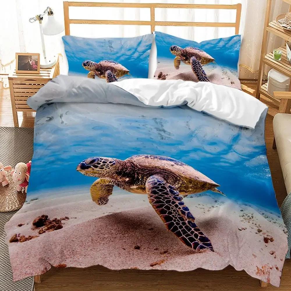 Set Letto Grizzy e i Lemming Ragazzi Ragazze Misura Singola Queen Copripiumino Federa Letto Bambini Adulti Moda Tessile per la Casa