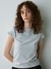 NOEUD Geek Cap Sleeve T-Shirt (Gray)