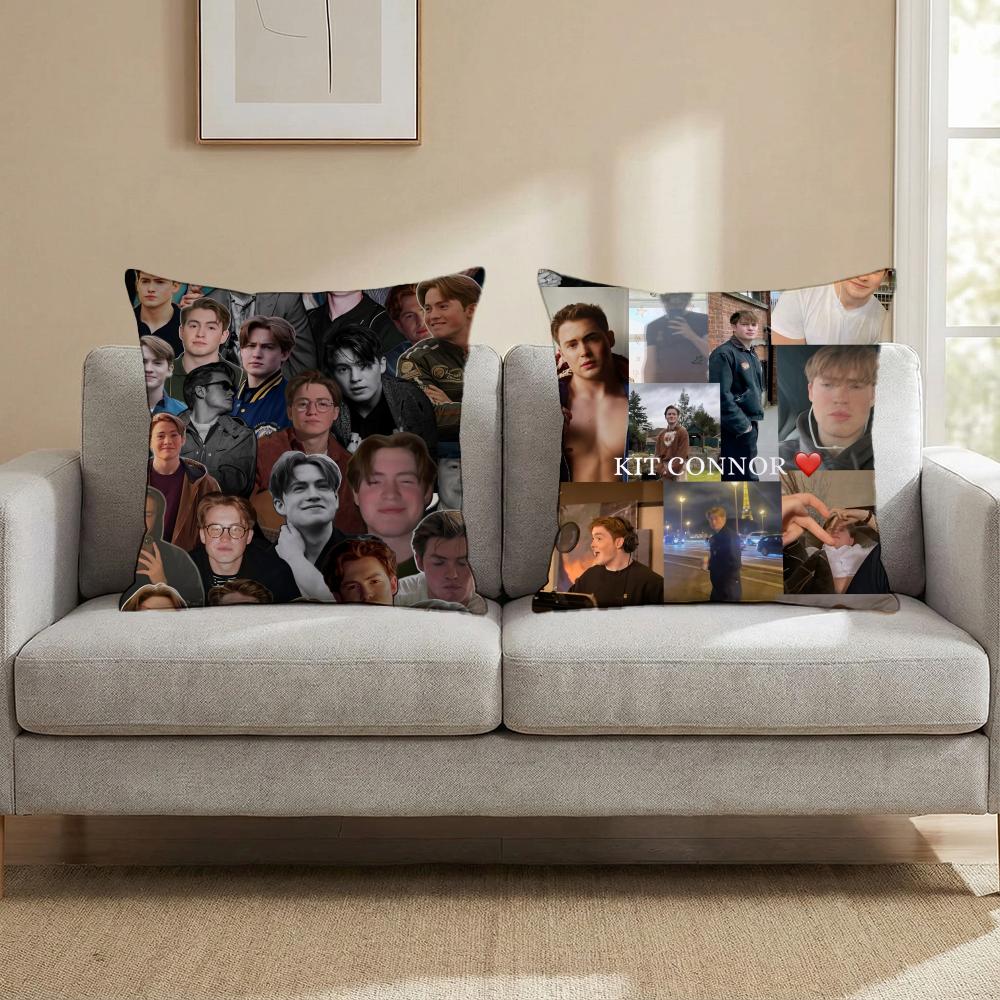 K-Kit C-Connor Cushion Cover Multi-Scene Pillow Cover for Home & Car - Reversible, Soft & Durable for Daily Use
