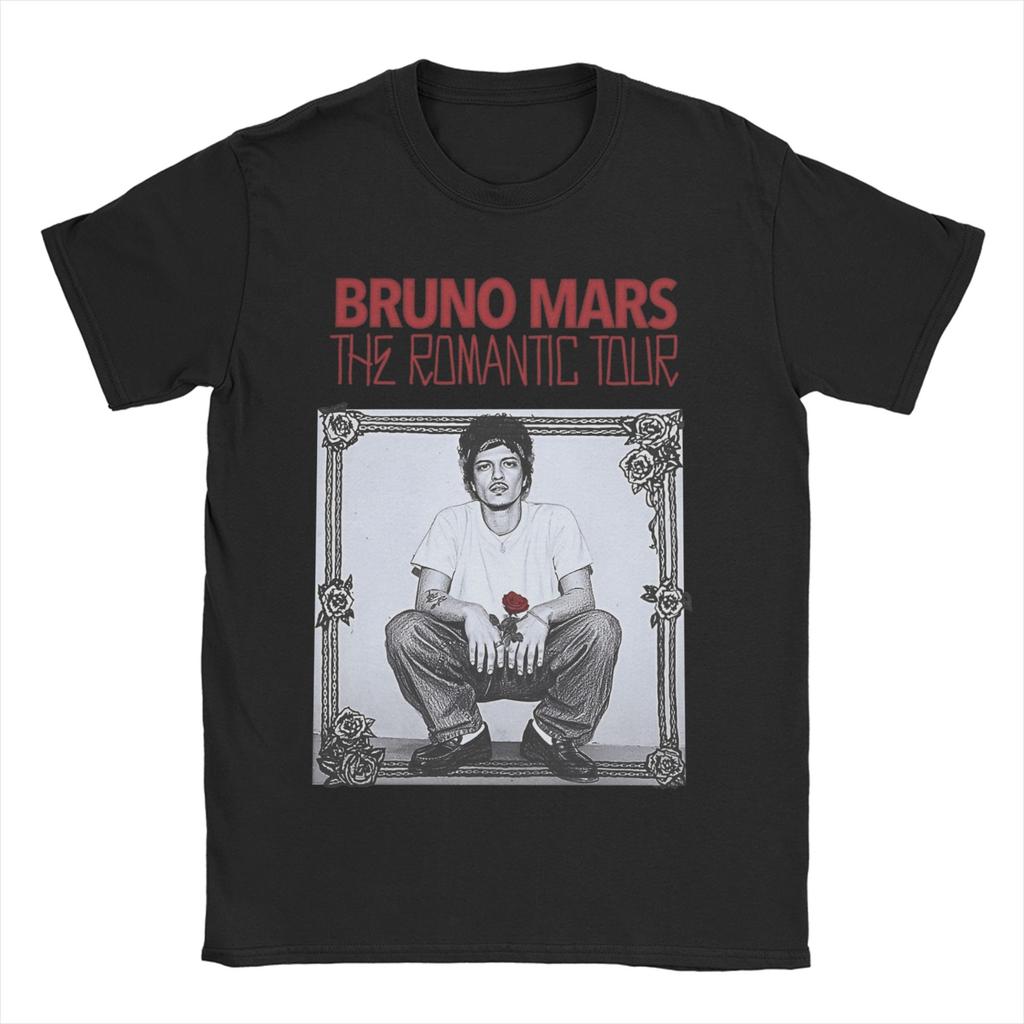 Unisex Womens TShirt Bruno Mars RoUnisextic Tour 2026 Awesome 100 Cotton Tees Short Sleeve T Shirts Round Neck Tops 4XL 5XL