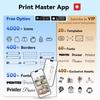 Phomemo M221 Label Maker, New Upgraded 3 Inch Bluetooth Thermal, Easier & More Stable, for Product, Address, Barcode, Small Business, Portable Label