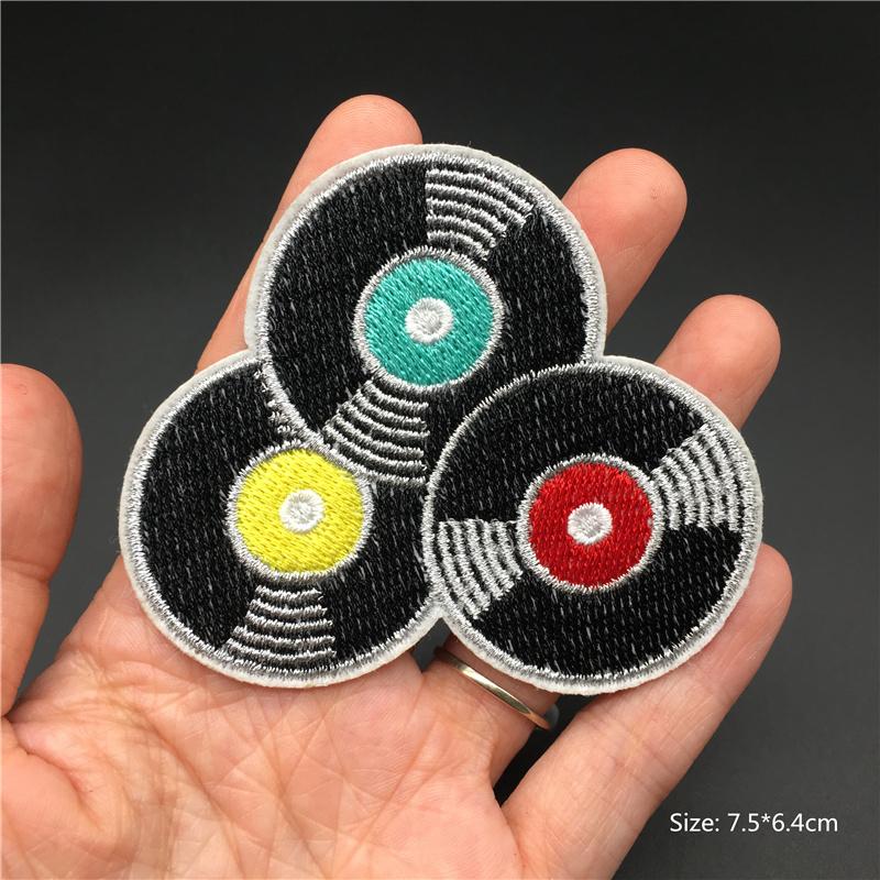 Punk Bestickte Aufnäher Für Kleidung Aufbügelbare Patches Applikationen Diy Anime Kleidung Thermoklebende Aufkleber