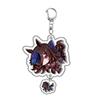 Acrylic Keychain Pendant Student School Bag Cute Decoration Small Gift