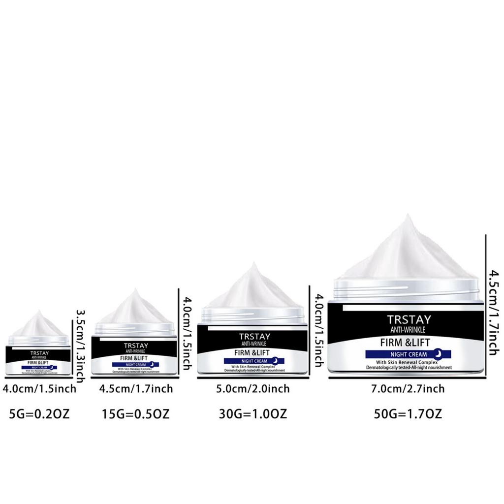 5G/15G/30G/50G/TRSTAY crema viso ad alta idratazione idratante, idratante, riparatrice, lozione lenitiva per la cura della pelle