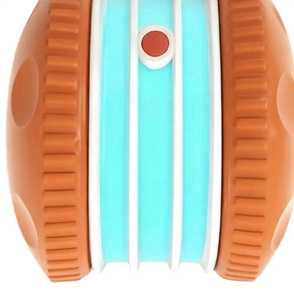 Interactive Dog Toys Smart Rolling Ball With Rope Motion Activated Automatic Moving Squeaky Dog Training Puppy Chew Toy Balls