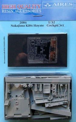 Iris Nakajima Ki84 Hayate Cockpit Set Plastic Model Parts ARS2084 1/32 (for Hasegawa)